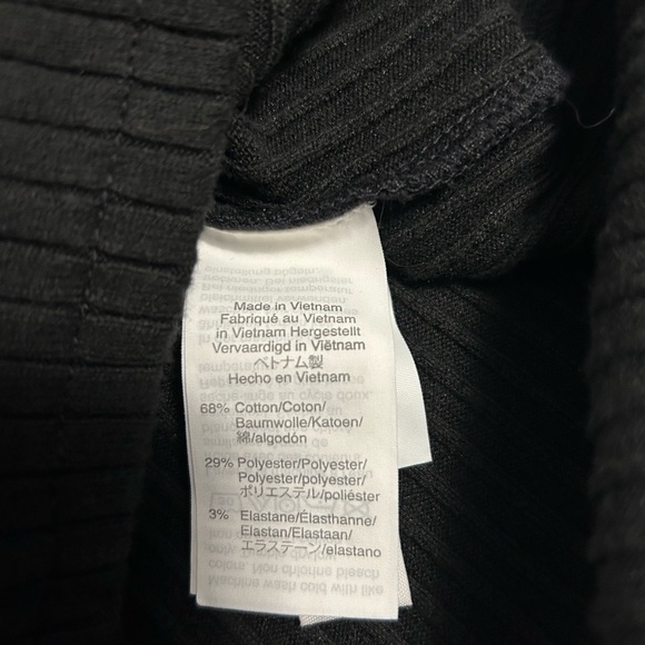 XXS Madewell Button Front Ribbed Mini Dress - Picture 3 of 4